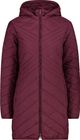 Woman Parka Snaps Hood