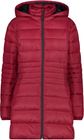 Woman Parka Snaps Hood