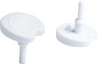Strap-retainer, DD5, White