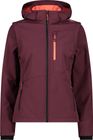 Woman Jacket Zip Hood With Detachable Sleeves