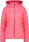 Woman Jacket Snaps Hood