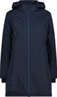 Woman Coat Zip Hood