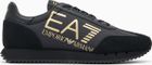 Sneaker - Sneaker Black White Vintage Nylon+cow Suede+pu Calf+wet Pu+tpu Eyelet