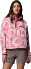 Women's Helvetia II Cropped Sherpa Half Snap Printed Fleece