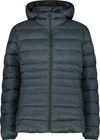 Woman Padded Padded Jacket Zip Hood