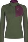 Stretch Color 3 Zip Maglia W.