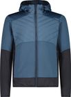 Man Hybrid Jacket Fix Hood