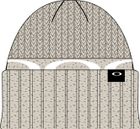 W. Ellipse Ribbed Beanie