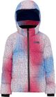 Extra Warm Puffy Quilted Printed Jacket