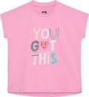 Long Tshirt W. Print Short Sleeve 742659