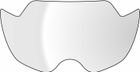 The Wing Removable Optical Shield Transparent