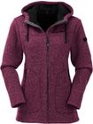 Wilde Kaiserin - Strickfleece Mantel m. Kap.