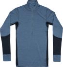 Wool Mesh 190 Zip Neck MAN