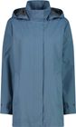 Woman Jacket Snaps Hood