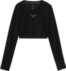 W Puma x Hyrox Shapeluxe LS Crop Tee
