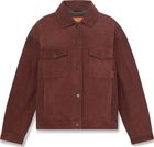 Womens Trucker Leather Jacket