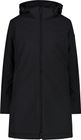 Woman Coat Zip Hood