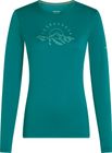 Women Merino 200 Oasis Long Sleeve Crewe Sunrise Summit