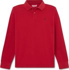 Mens LS Pique Polo