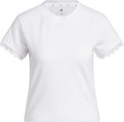 Outlined Logo Graphic T-shirt With Lace ON Sleeve Hems