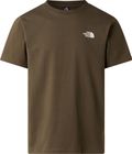 Mens North Faces Regular Short Sleeve Tee-Glove