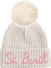 Wengen JR F Knitted Cap With PON PON