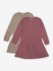 Sweat Dress LS (2-pack)