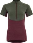 Standal Merino Tee Zip Neck WMN
