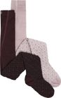 2-Pack Stockings w. Pattern