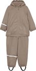 Rainwear Set - Aop, w. Fleece
