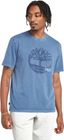 Mens Garment Dye Logo Graphic Tee