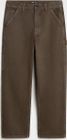 Drill Chore Carpenter Loose Denim Pant