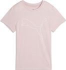 W TAD Essential Heather Logo Tee