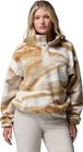 Women's Helvetia II Cropped Sherpa Half Snap Printed Fleece