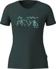Women Printshirt Sunset Merino-tencel(tm)