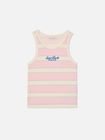 Blue JR Girl RIB Tank Crop TOP