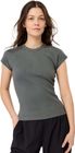 Slim Fit Ribbed Tee