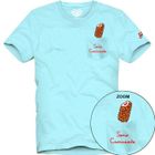 Austin MAN Cotton T-shirt With Front Pocket AND Print