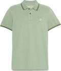 Mens Tipped Pique Short Sleeve Polo
