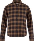 övik Boxy Flannel Shirt W