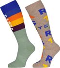 Basic Skisock 2Pack Print Kids