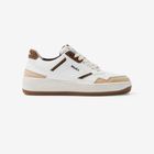 GEN1 - Coco White & Brown Suede