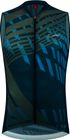 Men Bike Sleeveless Jersey Full Zip Vent Mid