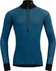 Wool Mesh 190 Zip Neck MAN