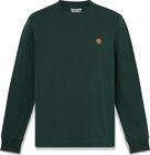 Mens Tree Embroidered LS Tee (slim)