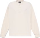 Mens Waffle Henley LS Polo