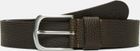 Mens Canyon Lake Embossed Leather Belt