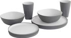 Gala 2 Person Dinner Set Grey Mist