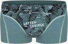 Boxershorts Lattengebirge Schiefergrau