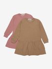 Sweat Dress LS (2-pack)